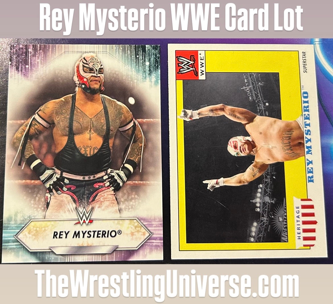 * Rey Mysterio WWE Card Lot (You Get Both Cards)