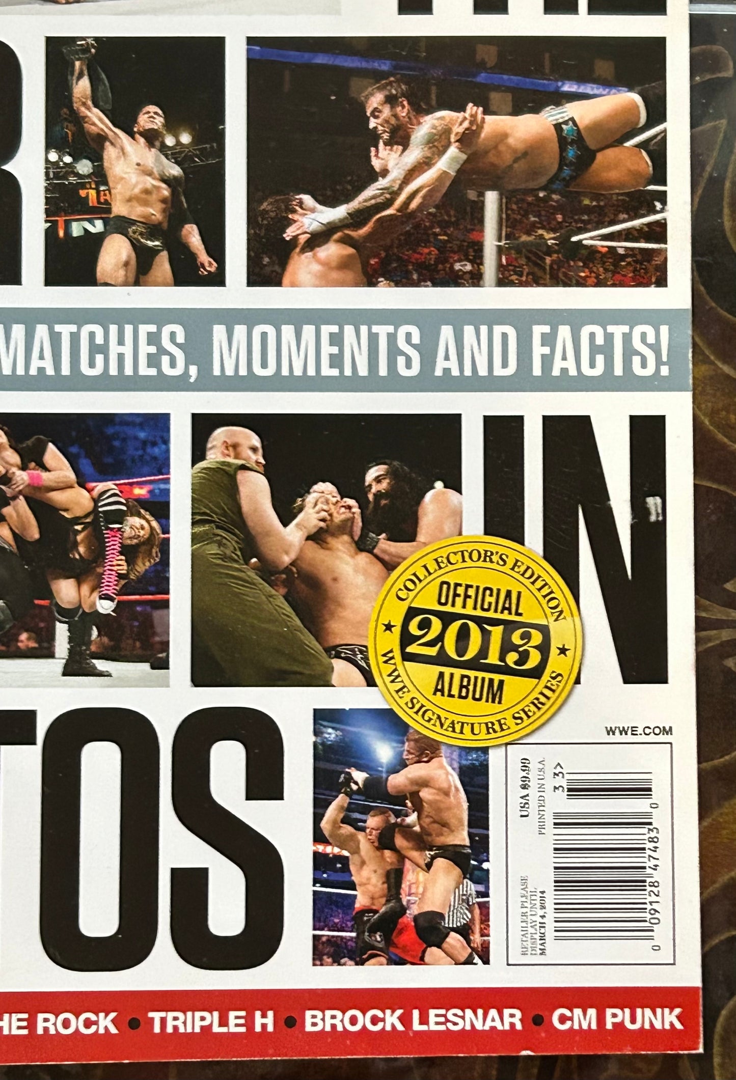 * WWE Magazine “2013 The Year in Photos (Special Edition)