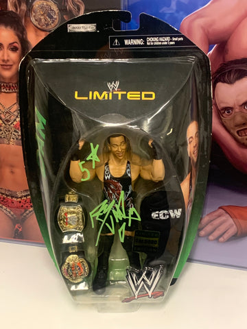 RVD Rob Van Dam SIGNED WWE Jakks Exclusive LIMITED EDITION Action Figure, Only 5000 Made (Comes w/COA)