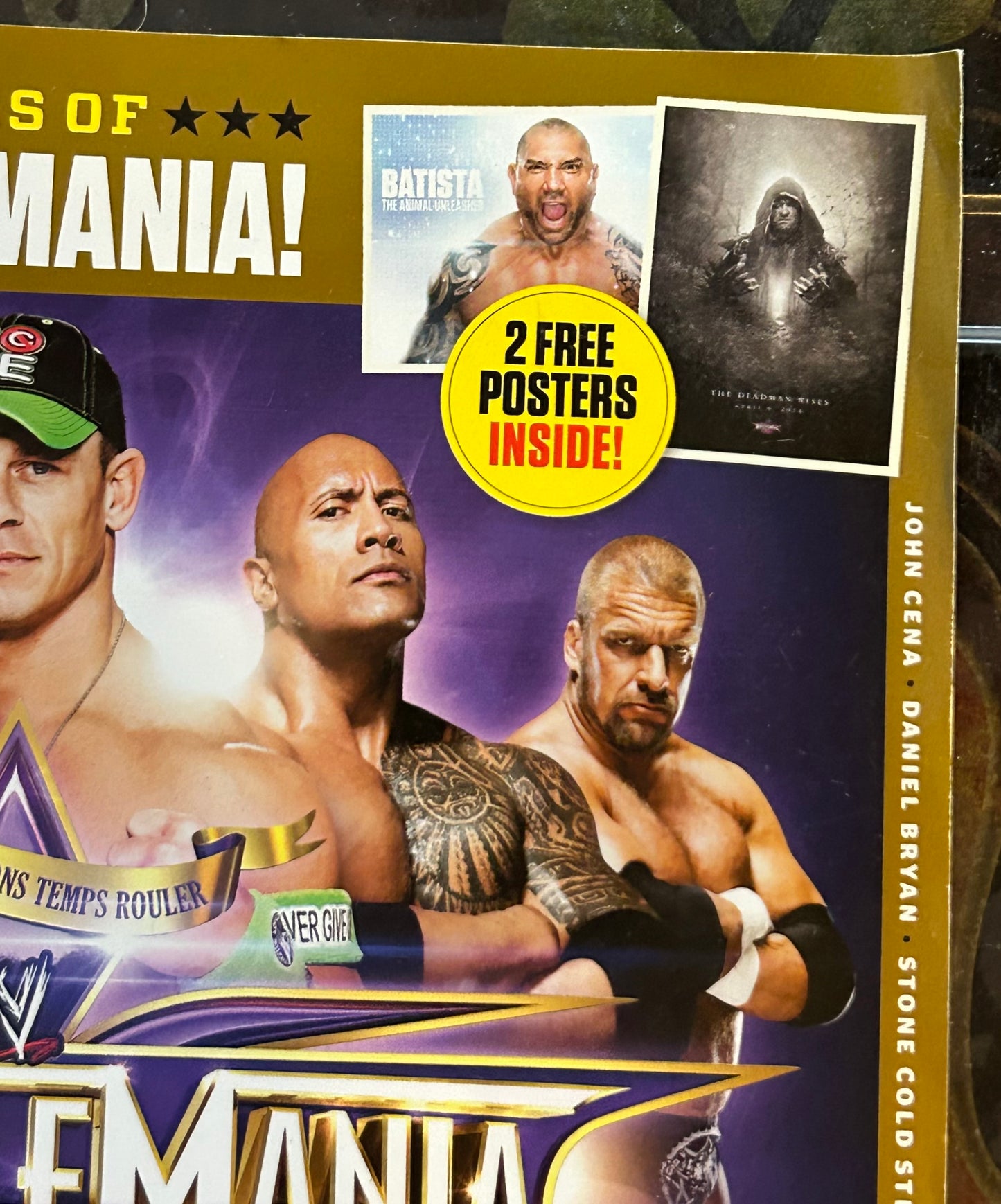 * WWE Magazine “Wrestlemania 30, Collector’s Edition” (2014 Special Issue)