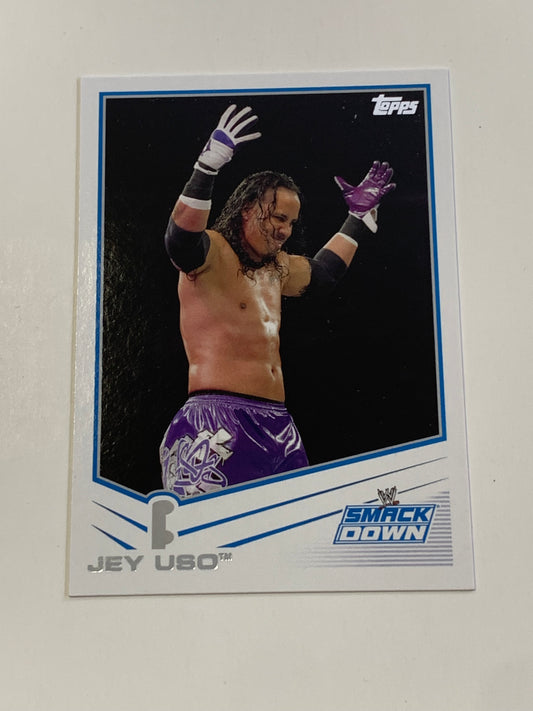 Jey Uso 2013 WWE Topps Card BLOODLINE
