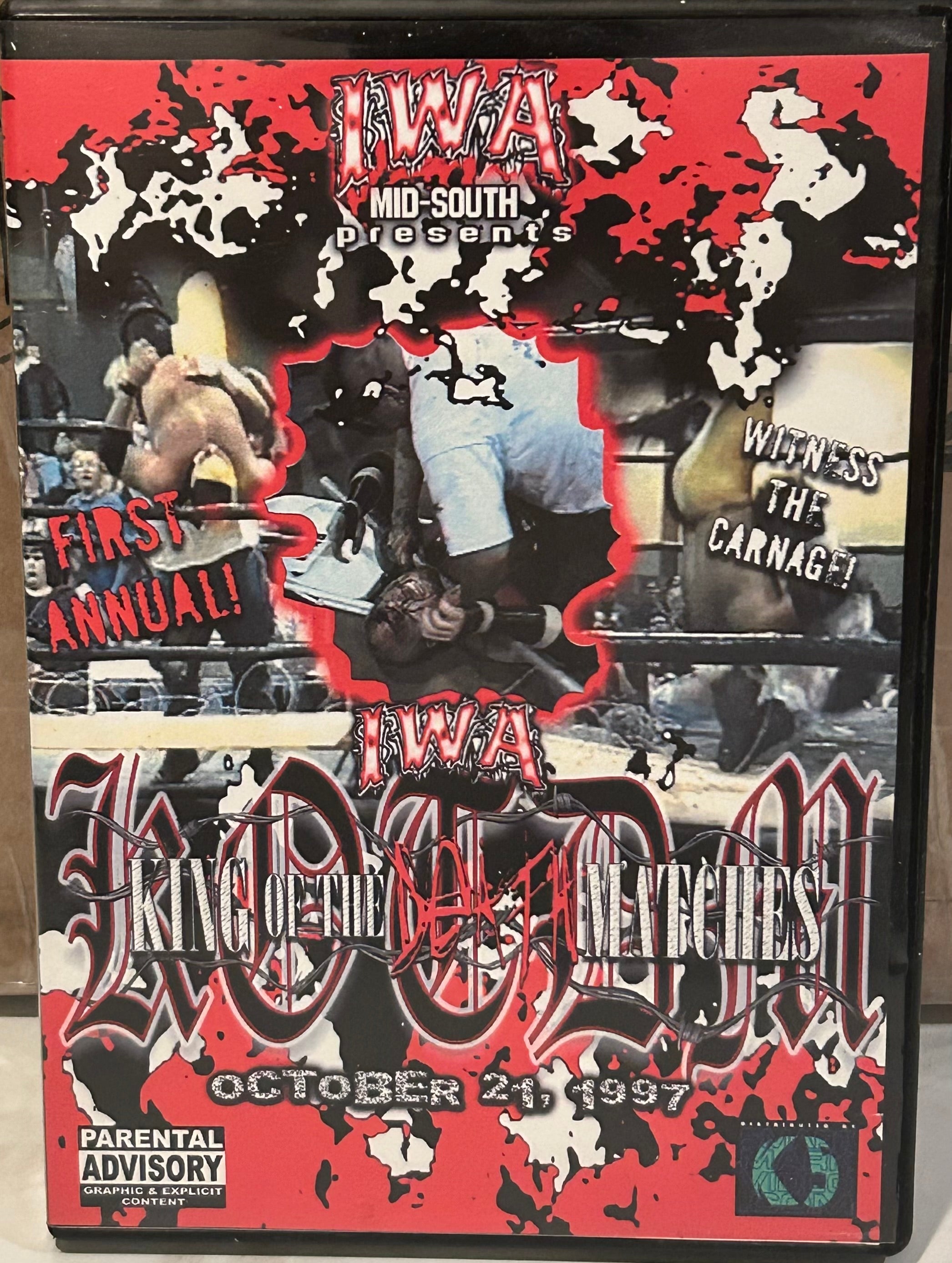 IWA Mid-South Wrestling DVD “King of The Death Matches Tournament