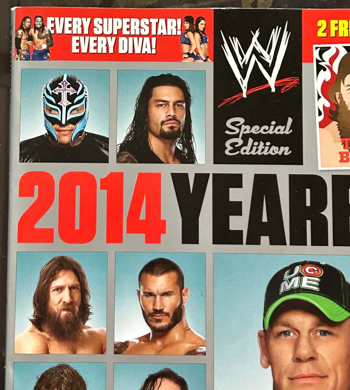 * WWE Magazine “2014 Special Edition Yearbook” (2 Free Posters Inside)