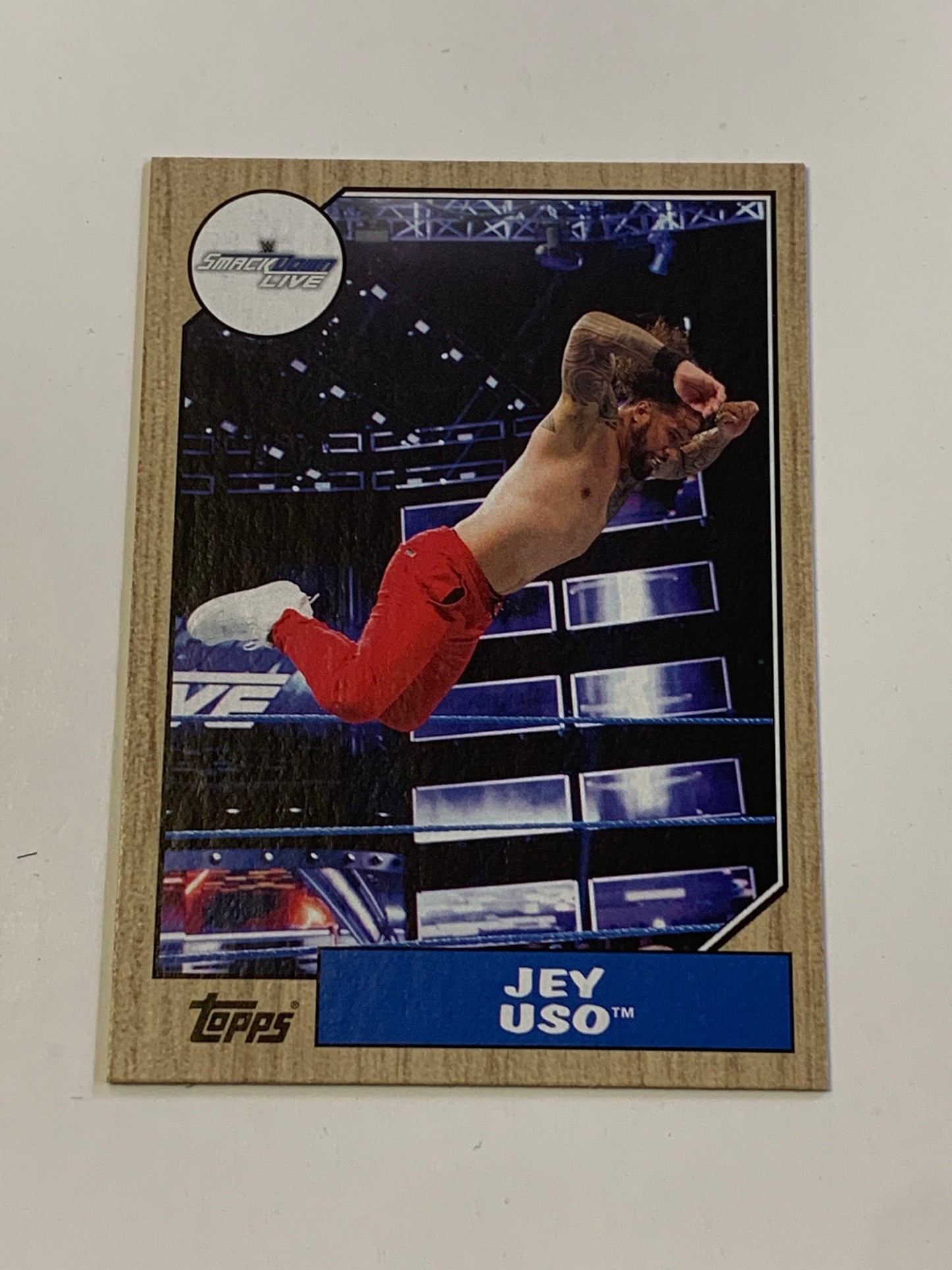 Jey Uso 2017 WWE Topps Heritage #51
