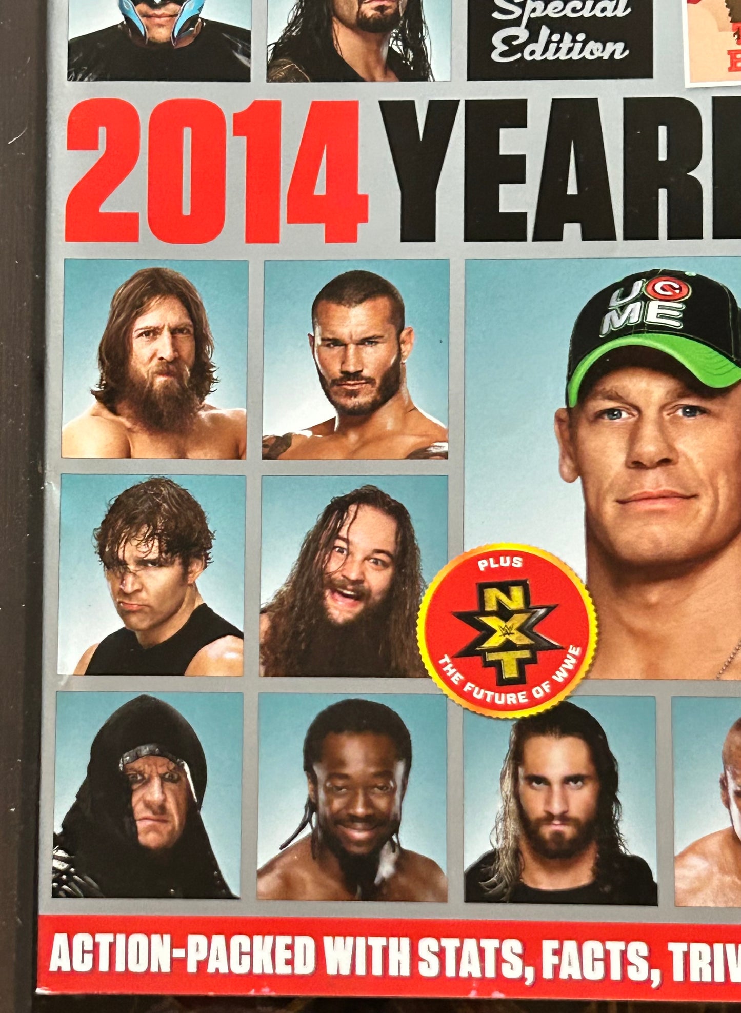 * WWE Magazine “2014 Special Edition Yearbook” (2 Free Posters Inside)