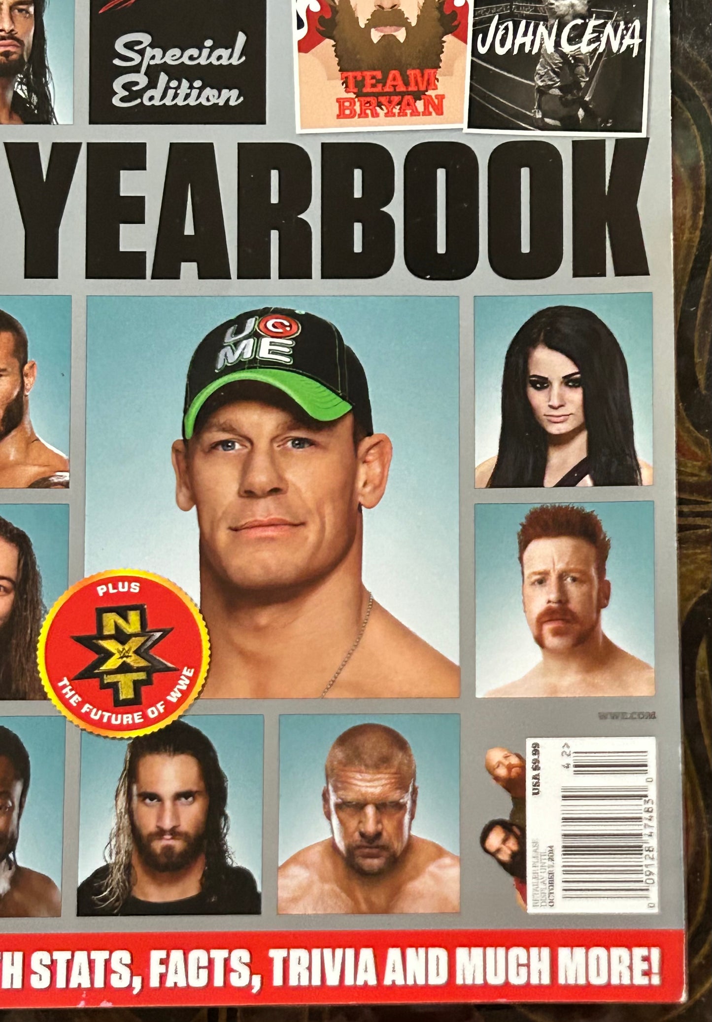 * WWE Magazine “2014 Special Edition Yearbook” (2 Free Posters Inside)