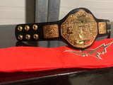 Ric Flair SIGNED WCW Mini Championship Belt (Comes w/COA)