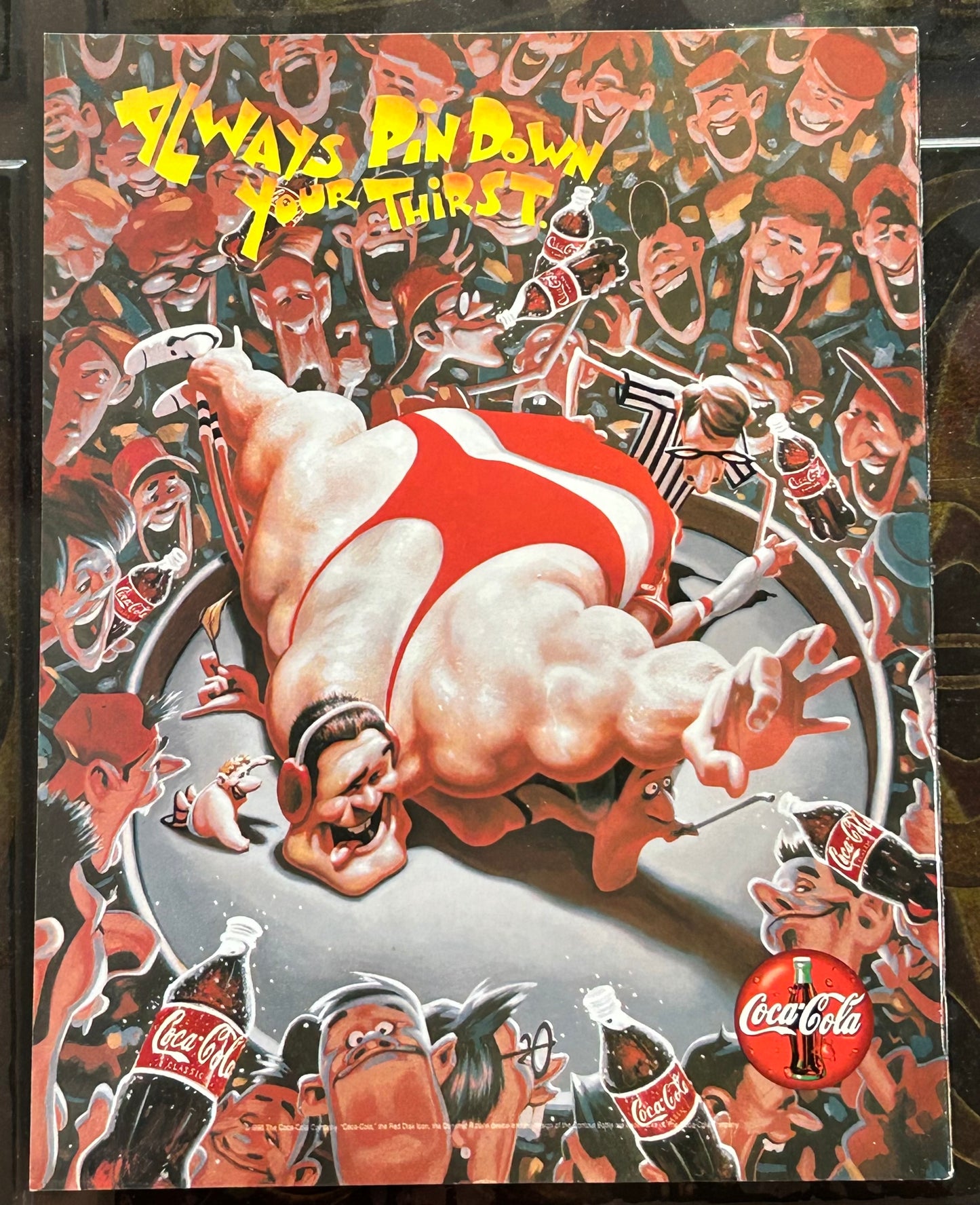 * WWE Magazine April 1998 (Comes with a Wrestlemania Poster Inside)