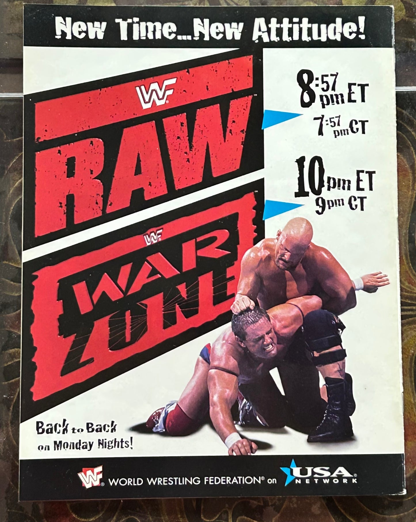 * WWE Magazine January 1998 (Road Warriors Color Pull-out Poster Inside)