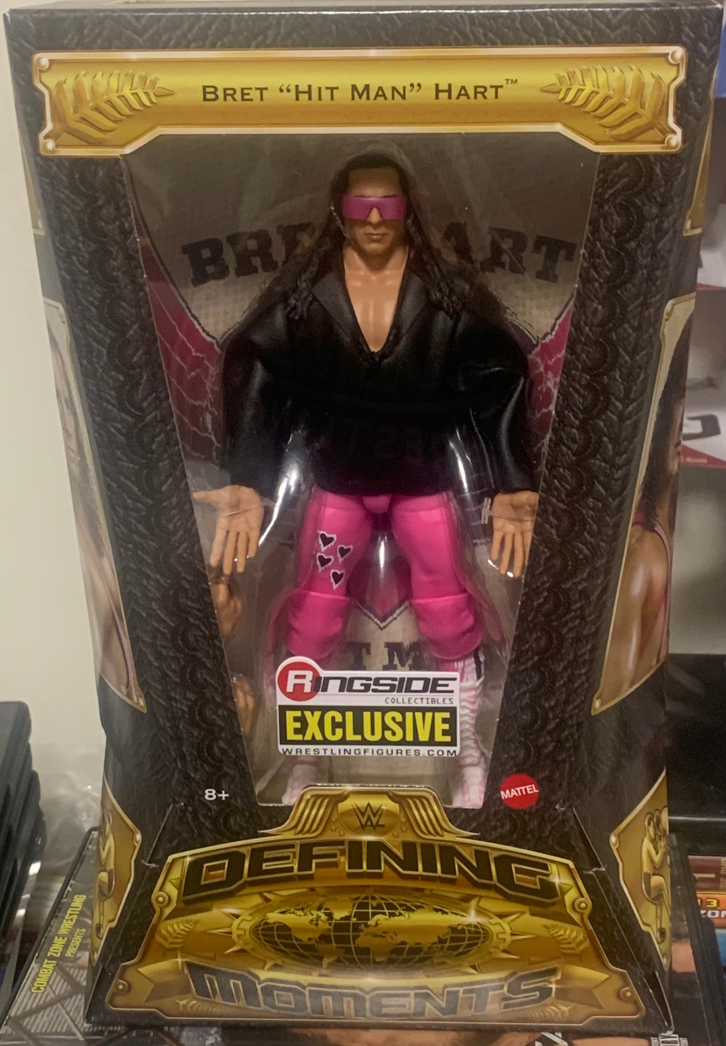 Bret “The Hitman” Hart WWE Mattel Elite Defining Moments Action Figure