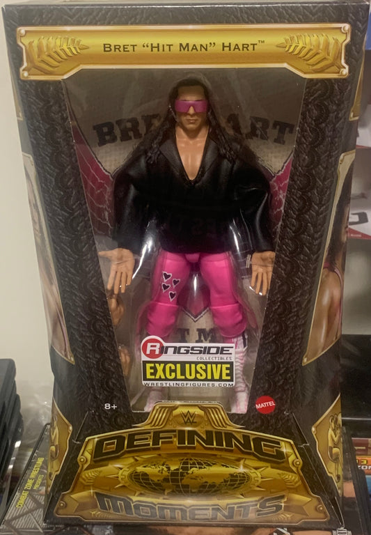 Bret “The Hitman” Hart WWE Mattel Elite Defining Moments Action Figure