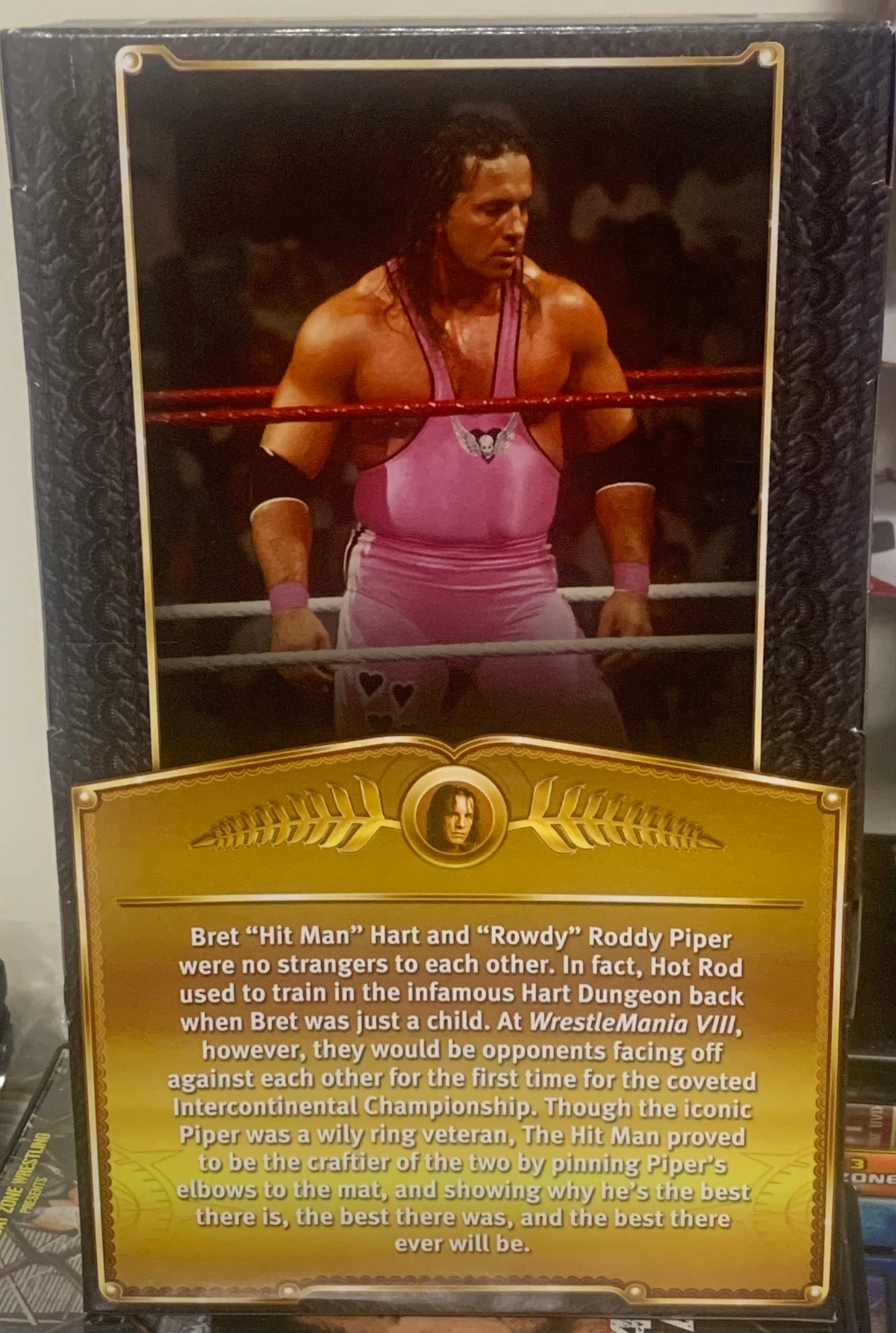 Bret “The Hitman” Hart WWE Mattel Elite Defining Moments Action Figure