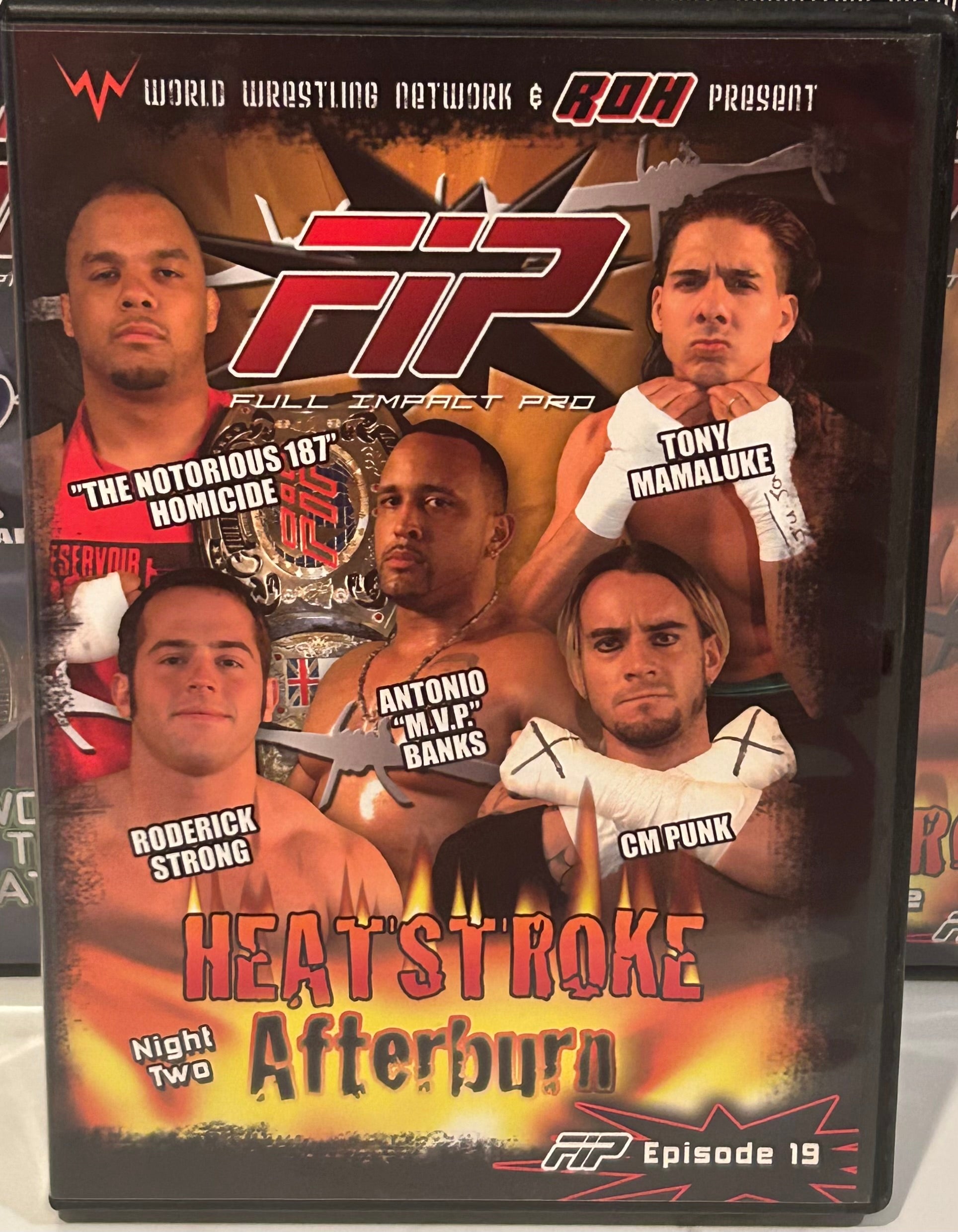 FIP DVD “Heatstroke Night 2” (CM Punk, Samoa Joe, Homicide & so