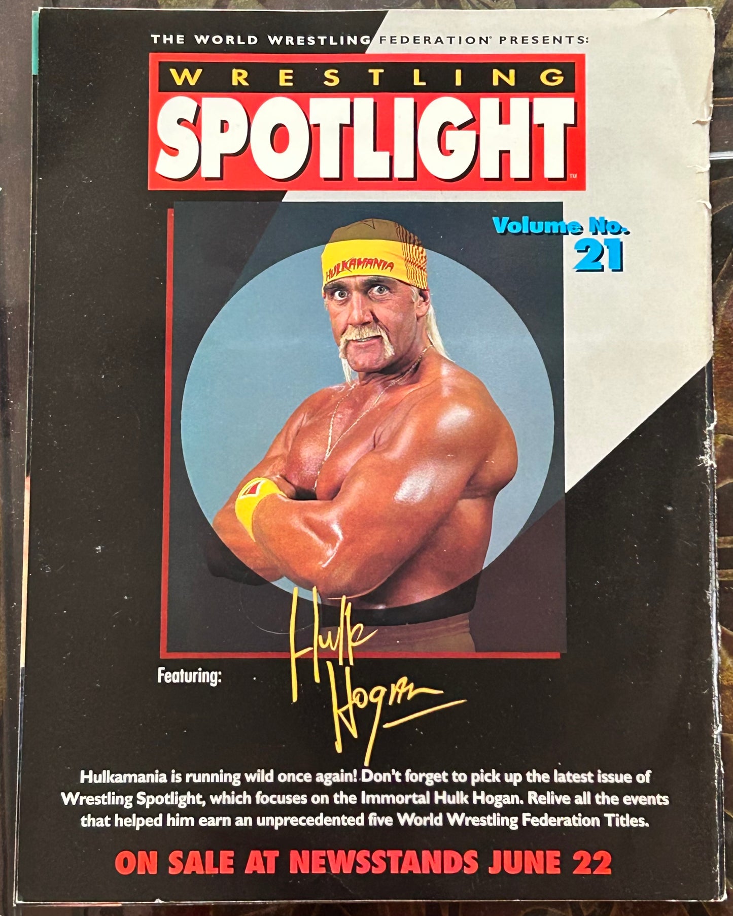 * WWE Magazine July 1993 (The Undertaker)