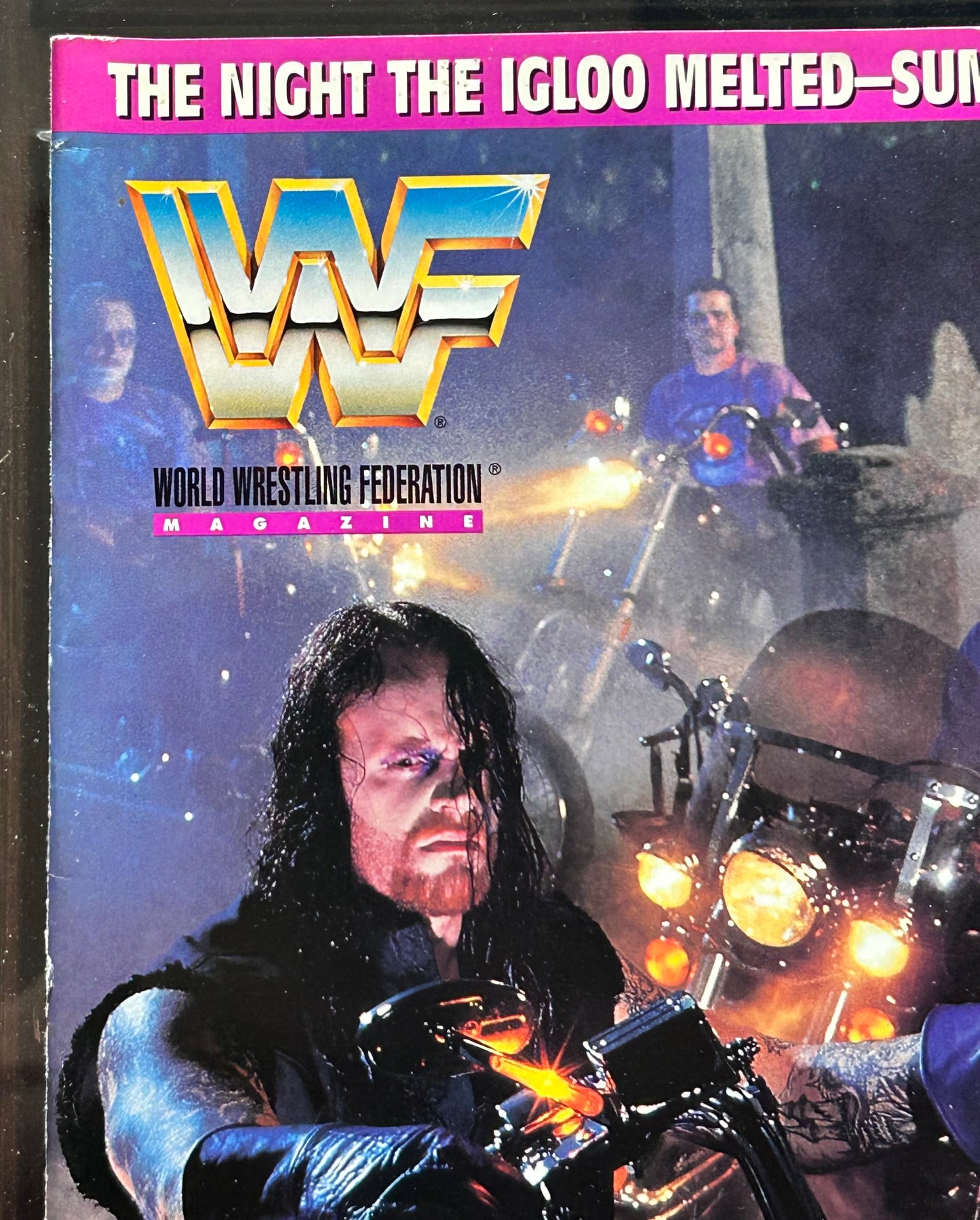 * WWE Magazine November 1995 (Bam Bam Bigelow Poster Inside)