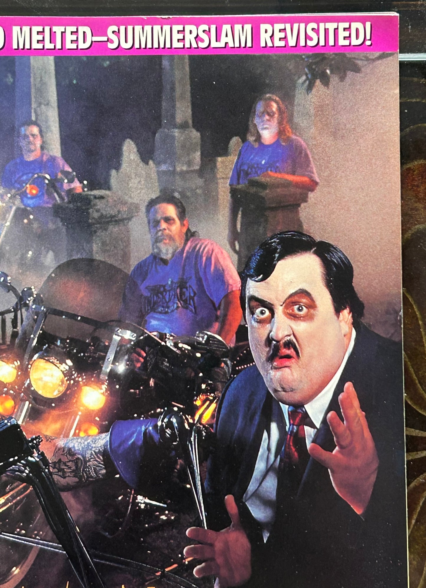 * WWE Magazine November 1995 (Bam Bam Bigelow Poster Inside)