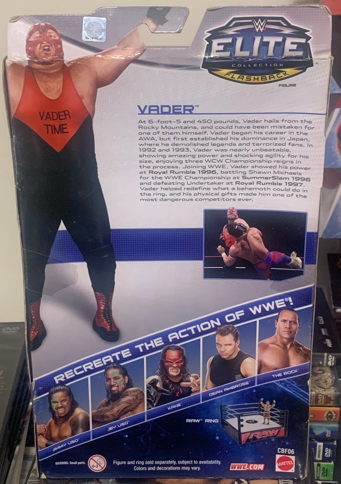 Vader WWE Mattel Elite Series 31 Action Figure