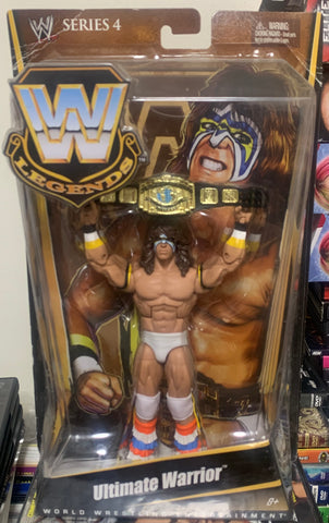 Ultimate Warrior WWE Mattel Elite Legends Series 4 Action Figure (Sealed, Never Opened)