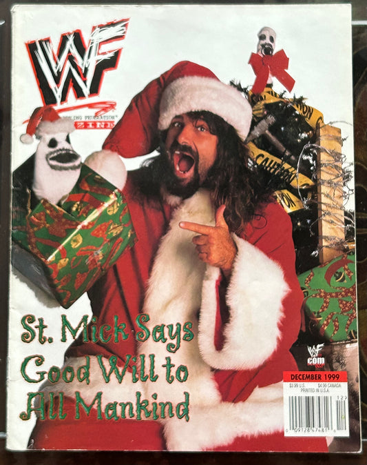 * WWE Magazine December 1999 (Mick Foley)