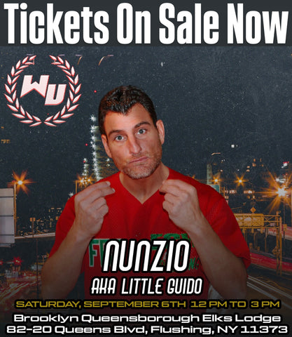 Meet Little Guido/Nunzio Sept 6th 12-3PM Elks Lodge Queens 20/20/30
