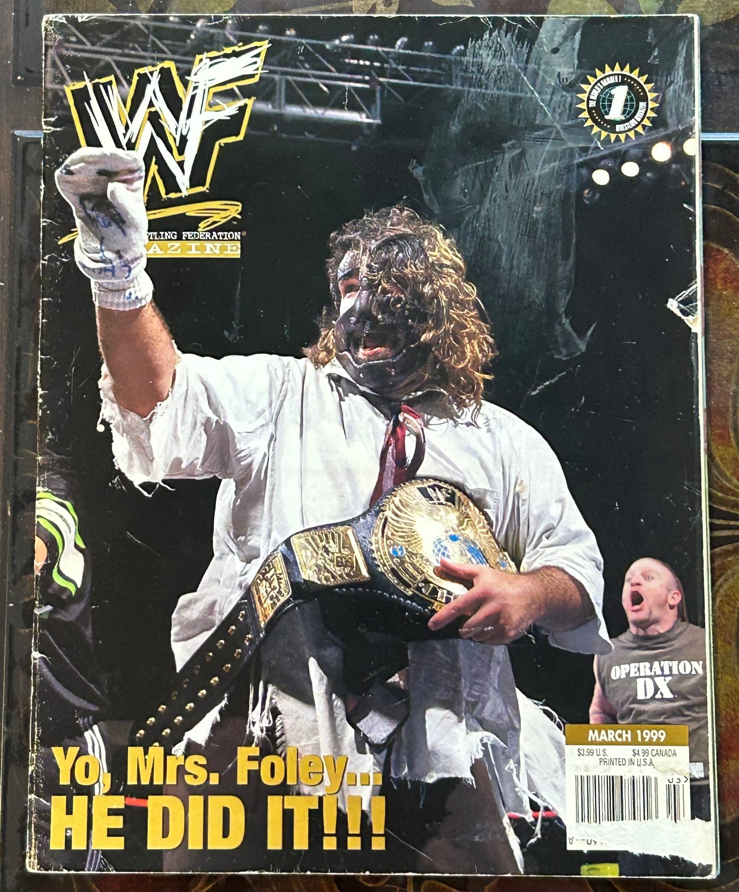 * WWE Magazine March 1999 (Mankind)