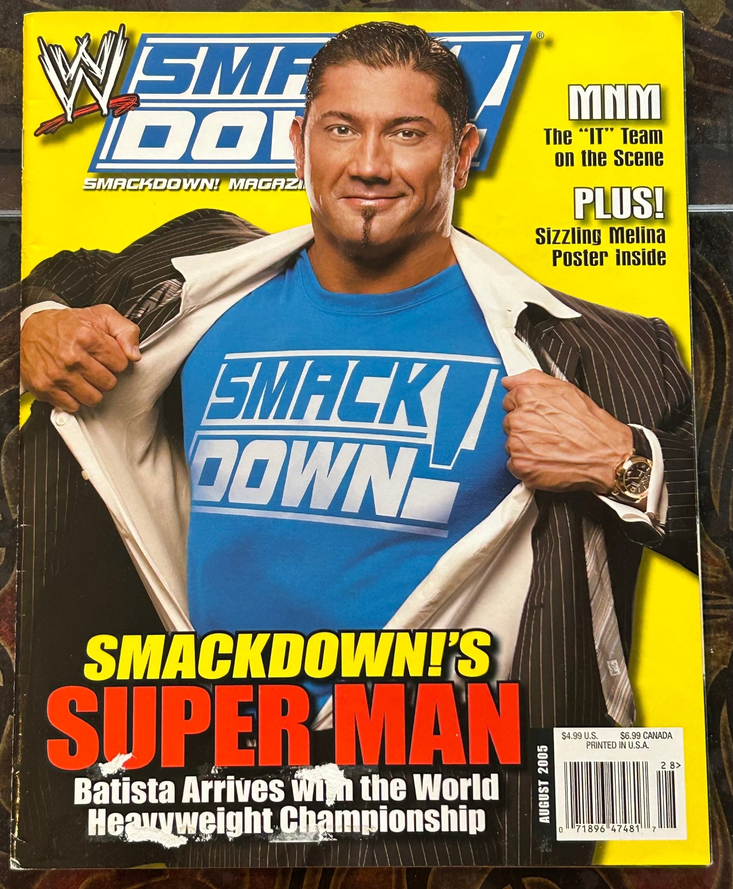 * WWE Magazine August 2005 (Batista)