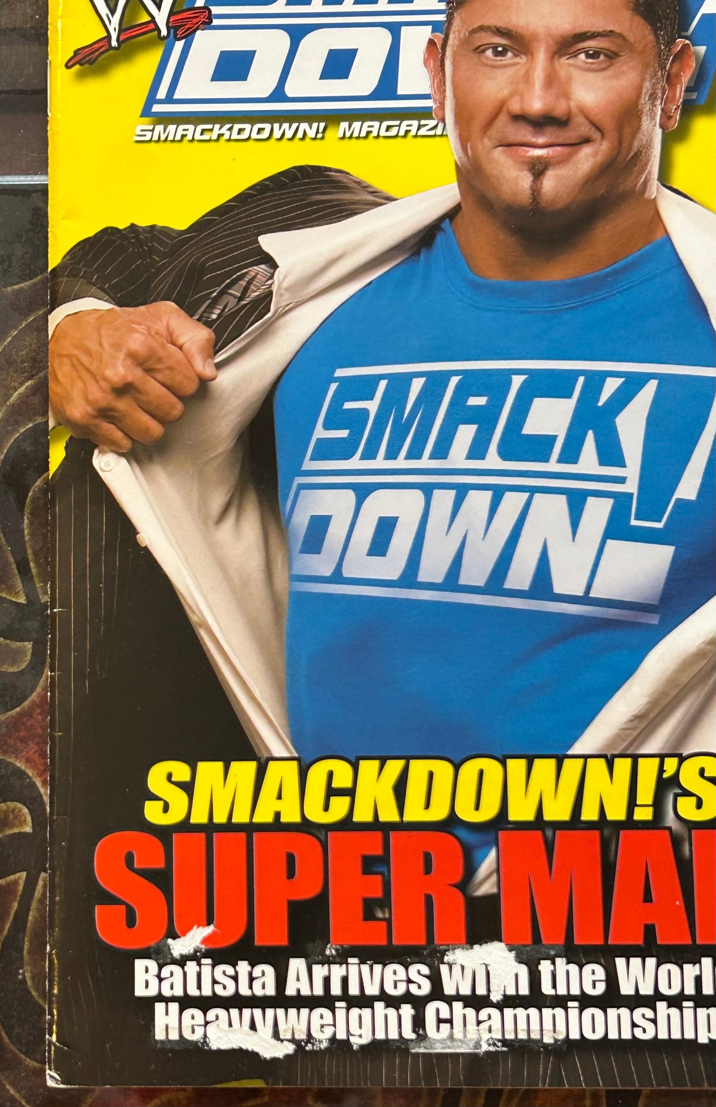 * WWE Magazine August 2005 (Batista)