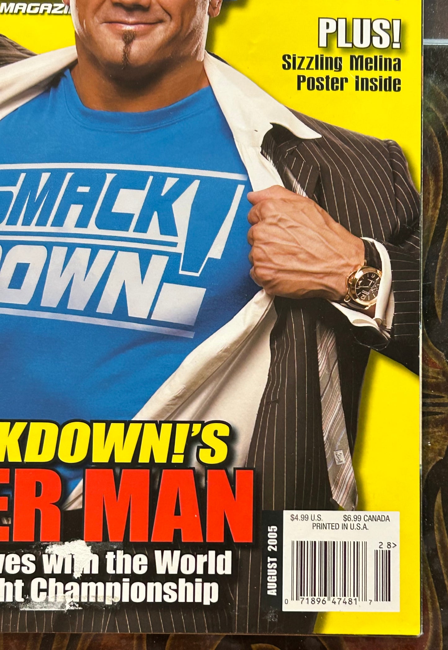 * WWE Magazine August 2005 (Batista)