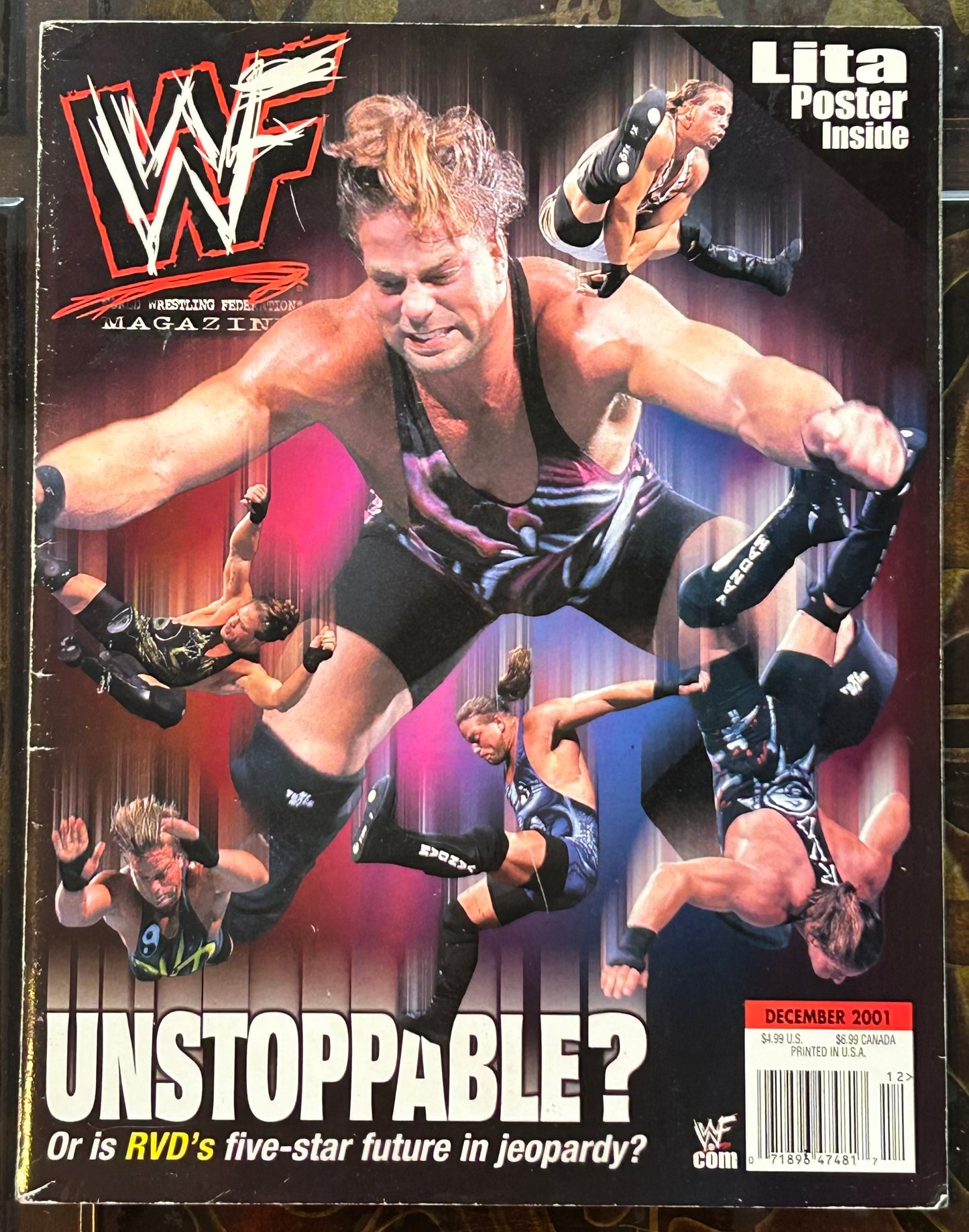 * WWE Magazine December 2001 (Rob Van Dam)