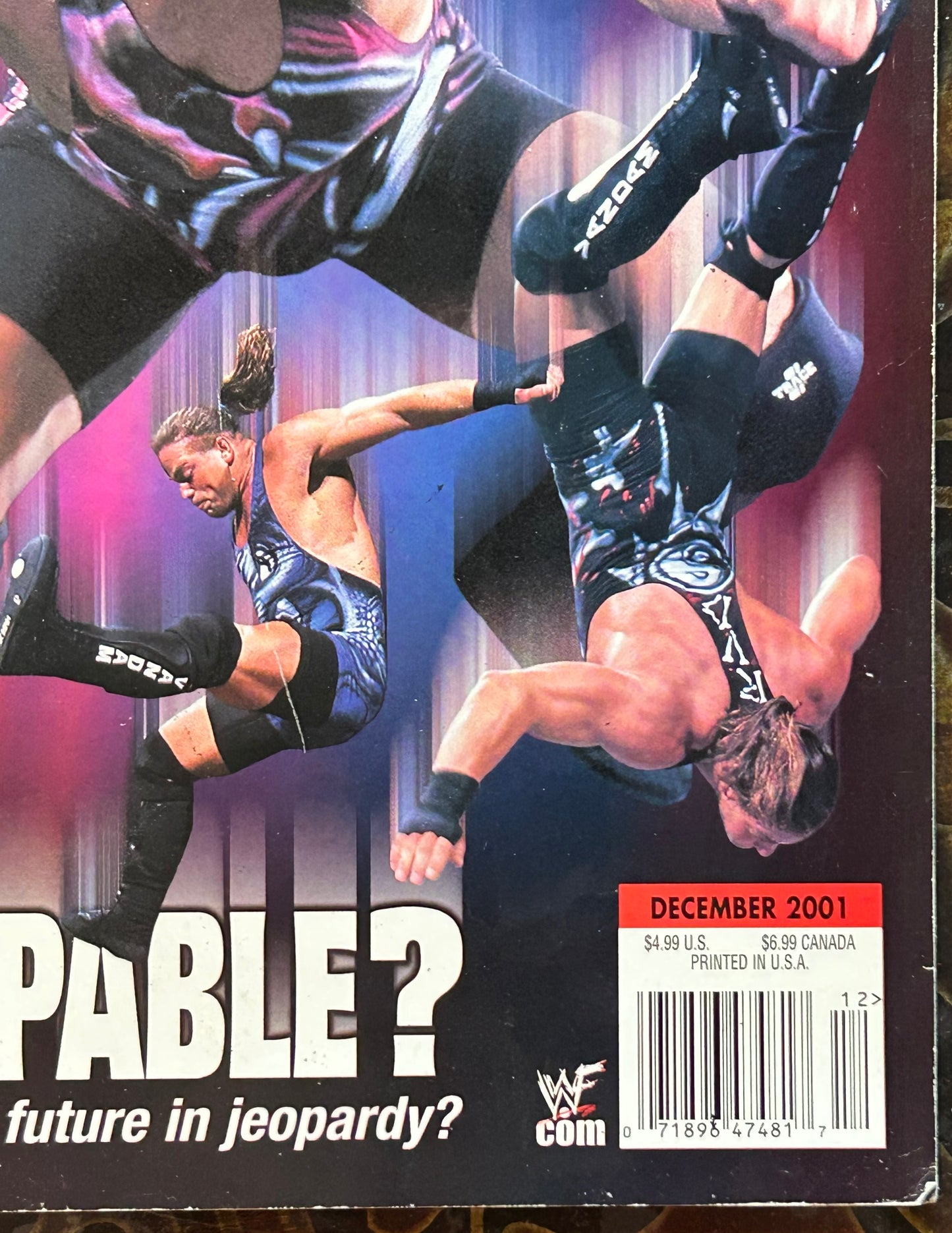 * WWE Magazine December 2001 (Rob Van Dam)