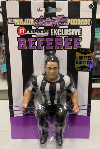 REFEREE Major Wrestling Figure Podcast Exclusive Action Figure #’ed/750 (Only 750 Made)!!!