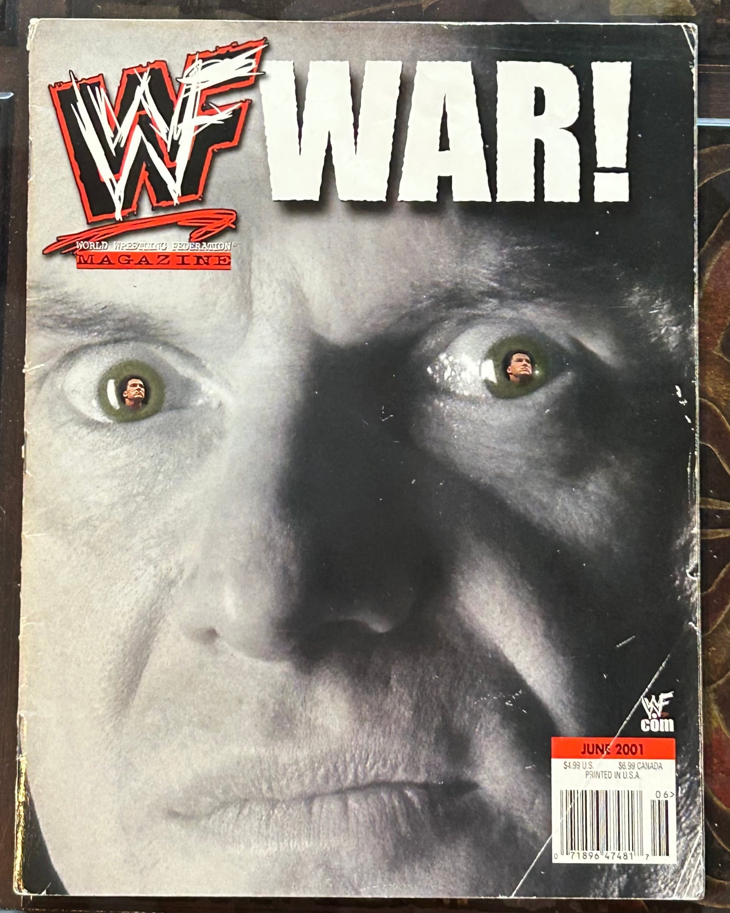 * WWE Magazine June 2001 (Vince McMahon)