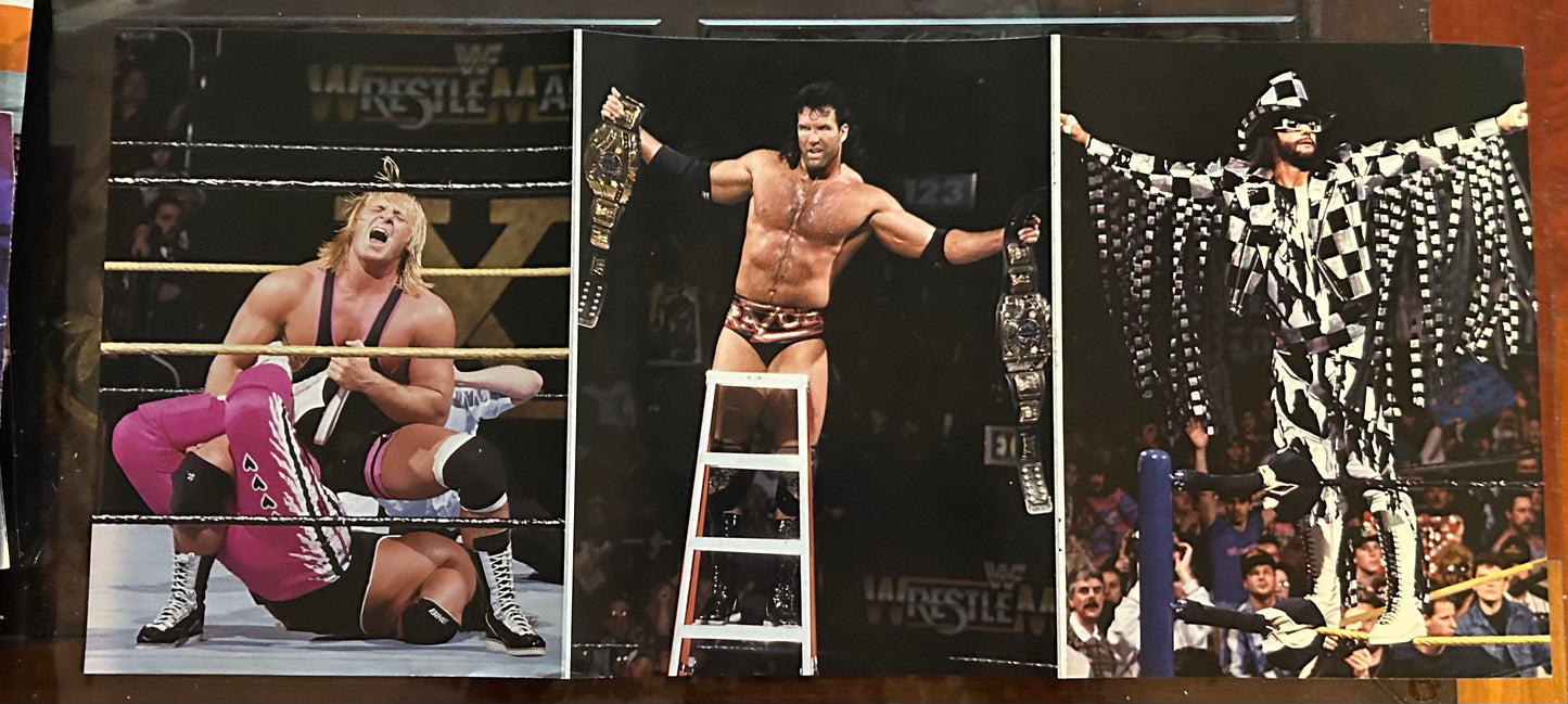 * WWE Wrestlemania 10 Full Color Pull-out Poster