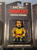 Johnny Gargano Lot of 3 Limited Edition Micro Brawlers (Johnny Wrestling)!!!