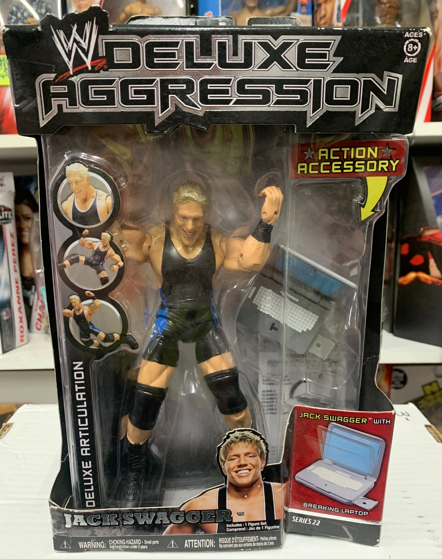 Jack Swagger WWE Jakks Deluxe Aggression Action Figure