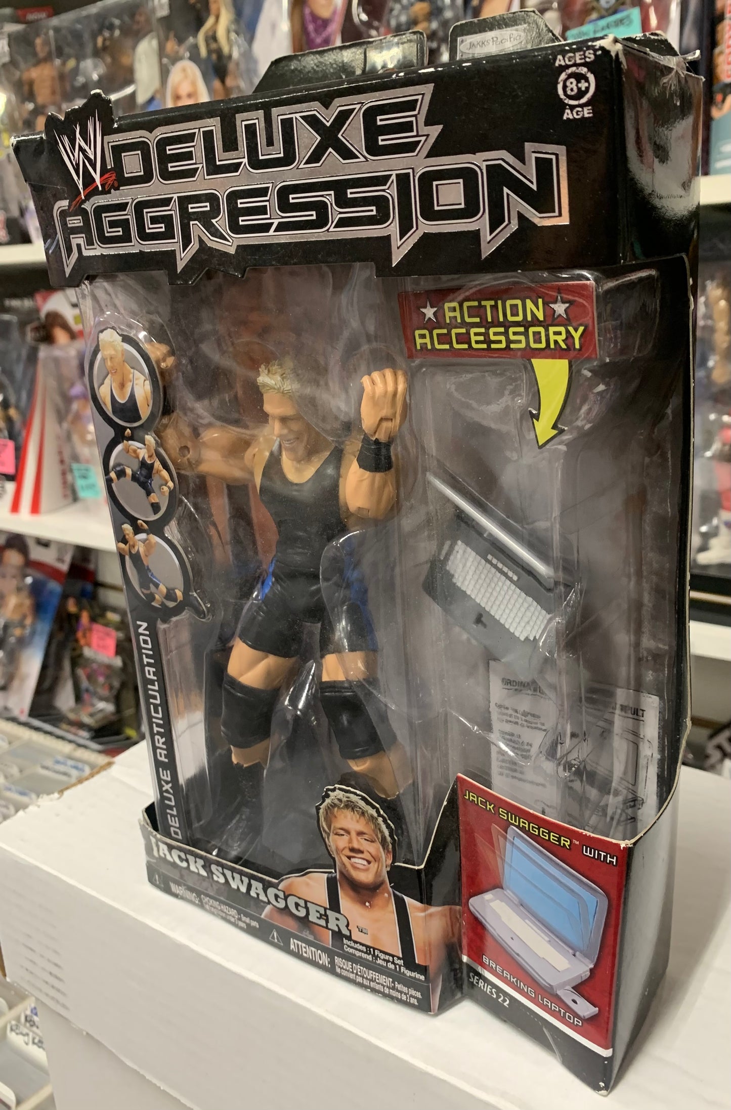Jack Swagger WWE Jakks Deluxe Aggression Action Figure