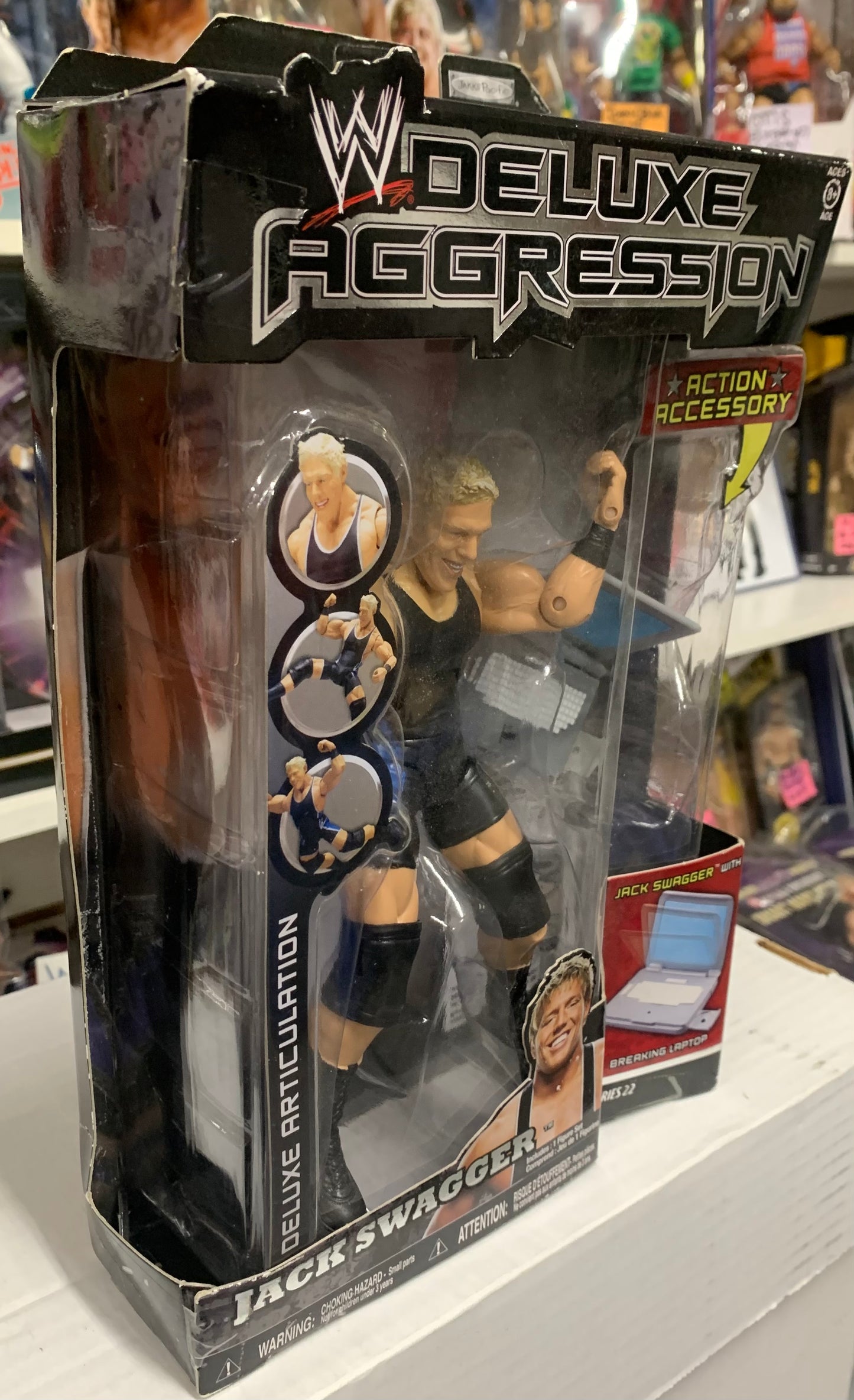 Jack Swagger WWE Jakks Deluxe Aggression Action Figure