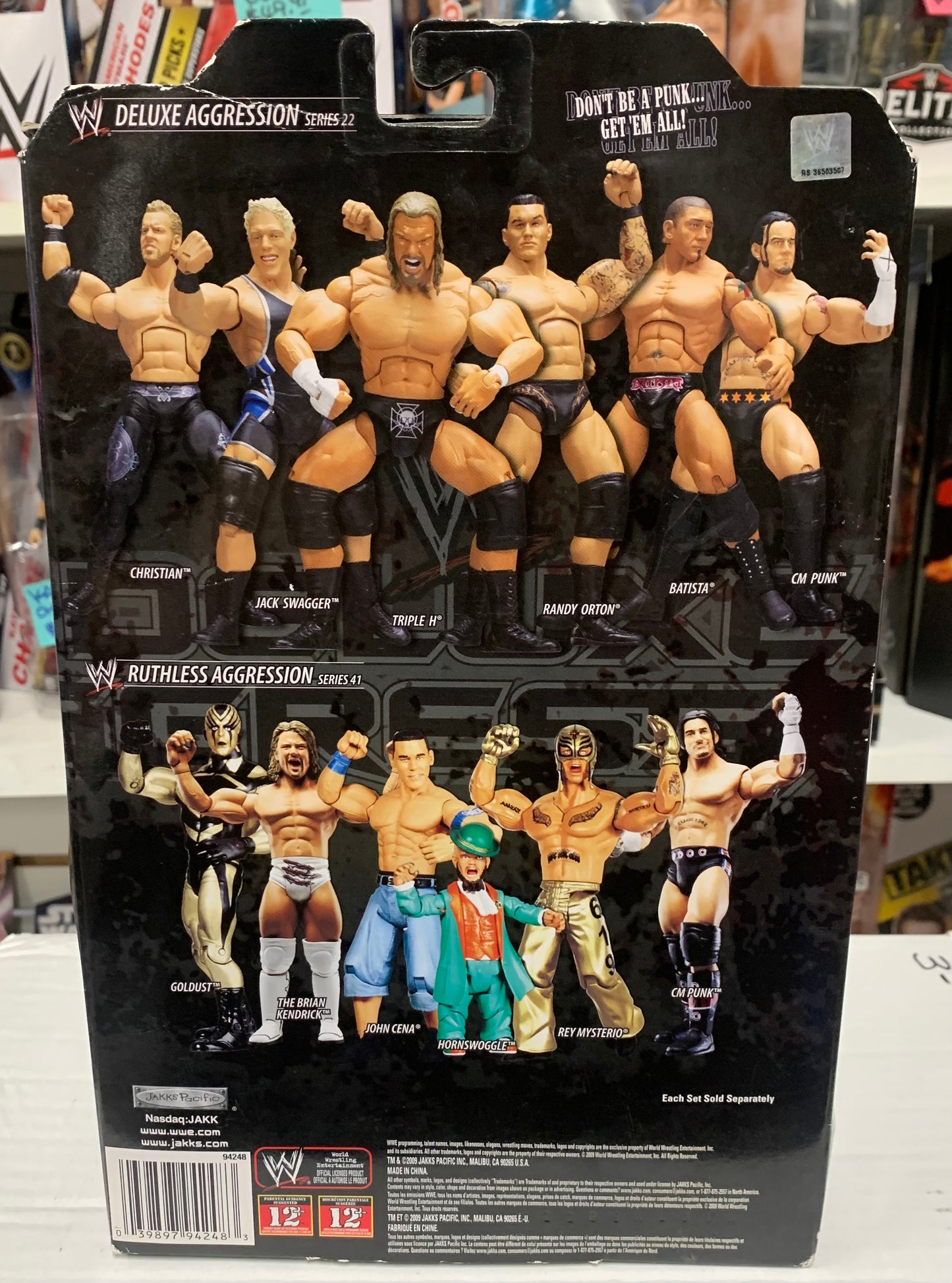 Jack Swagger WWE Jakks Deluxe Aggression Action Figure