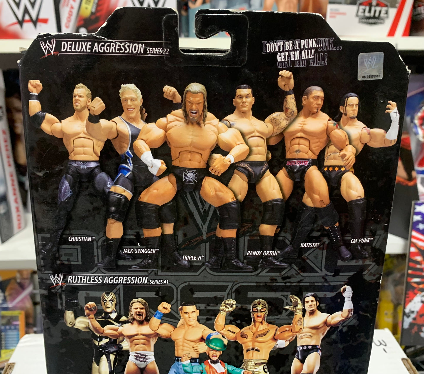 Jack Swagger WWE Jakks Deluxe Aggression Action Figure