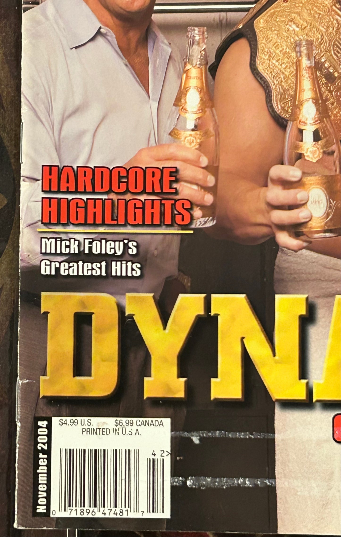 * WWE RAW Magazine Nov 2004 (EVOLUTION)