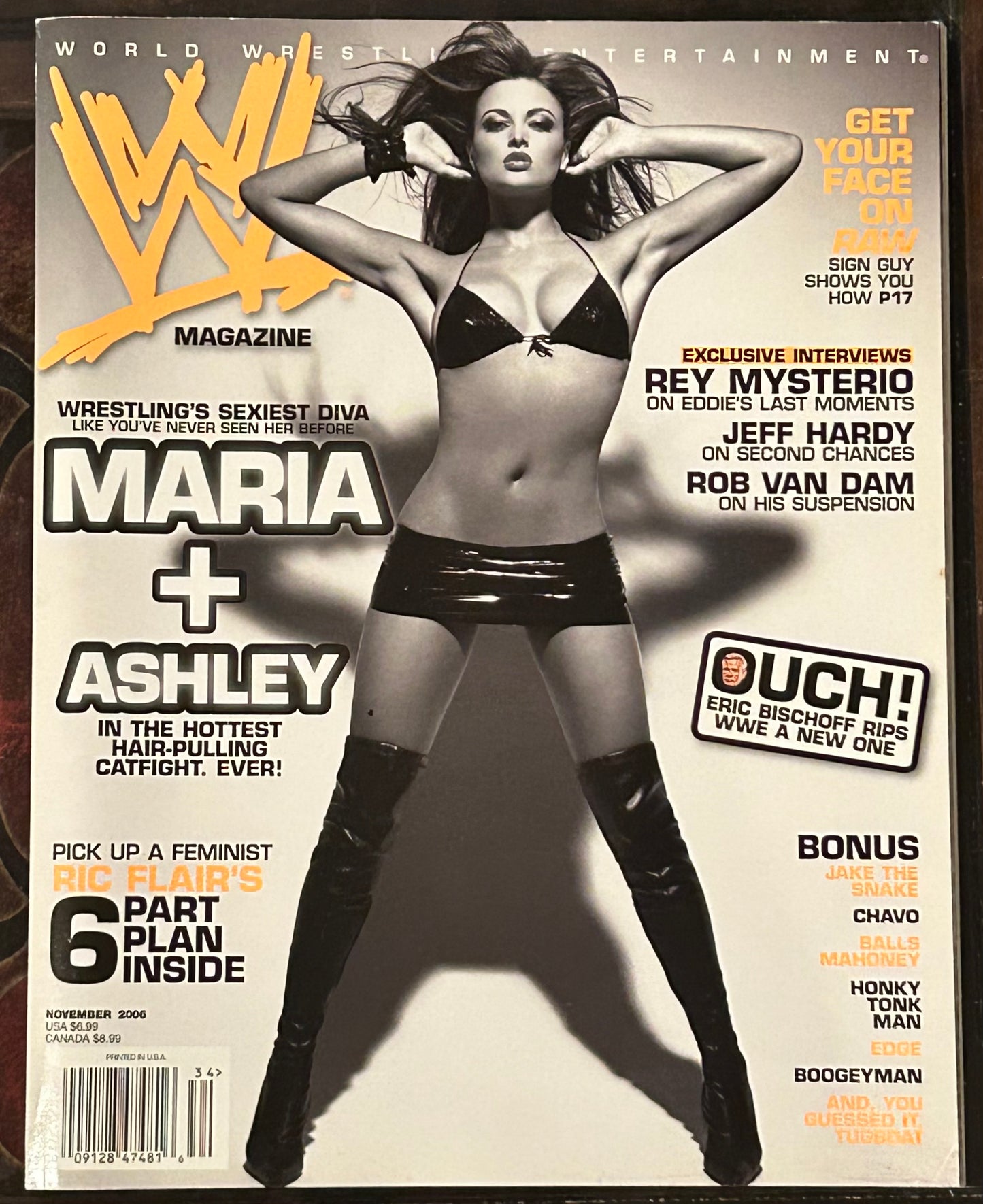 * WWE Magazine November 2006 (Maria & Ashley)