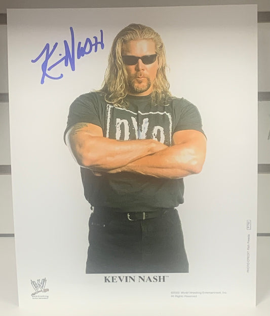 Kevin Nash Signed WWE 8x10 Color Photo NWO COA