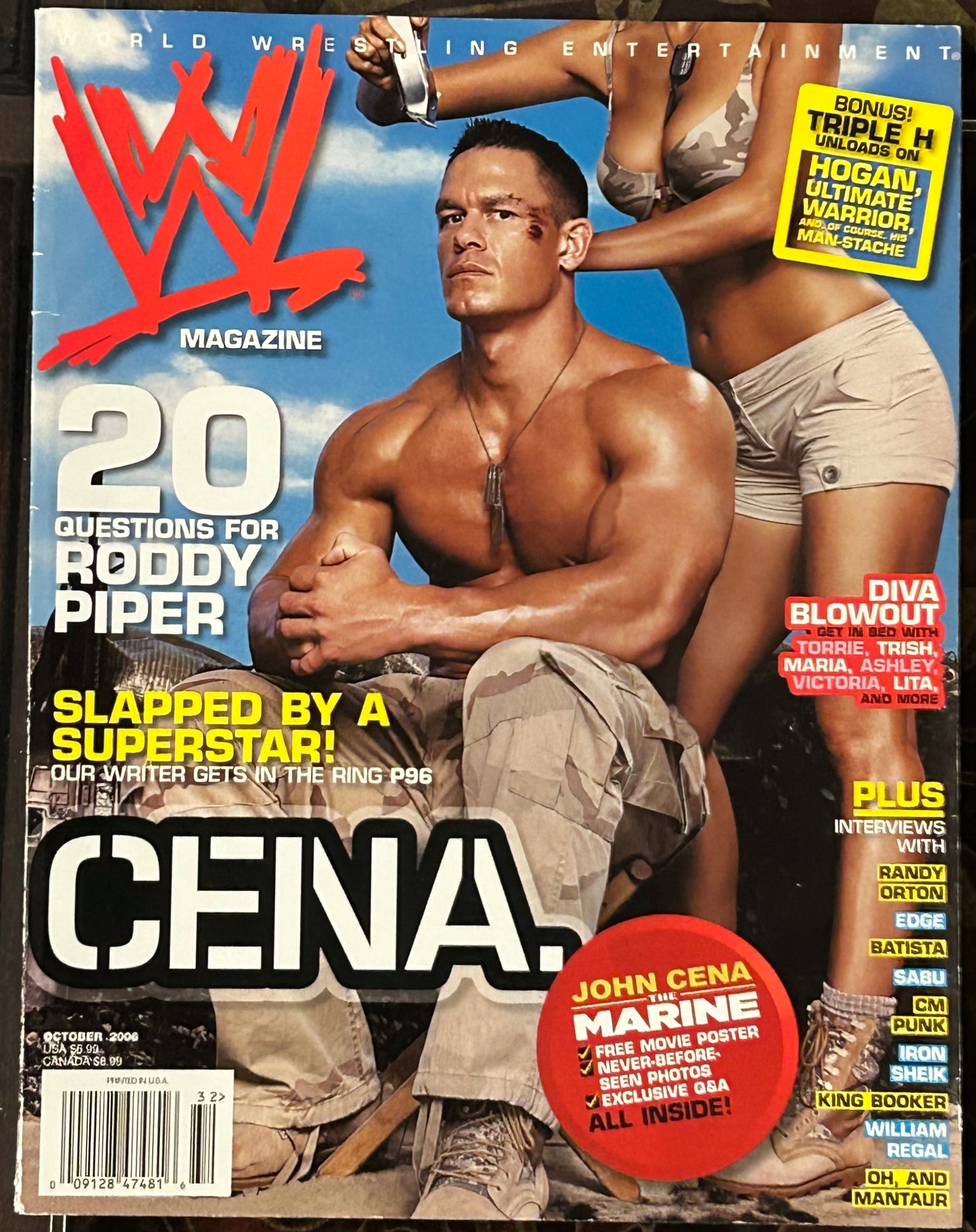 * WWE Magazine October 2006 (JOHN CENA)