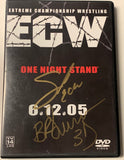 ECW “One Night Stand” DVD Signed by Sabu & Bubba Ray Dudley (Comes w/COA)!!!