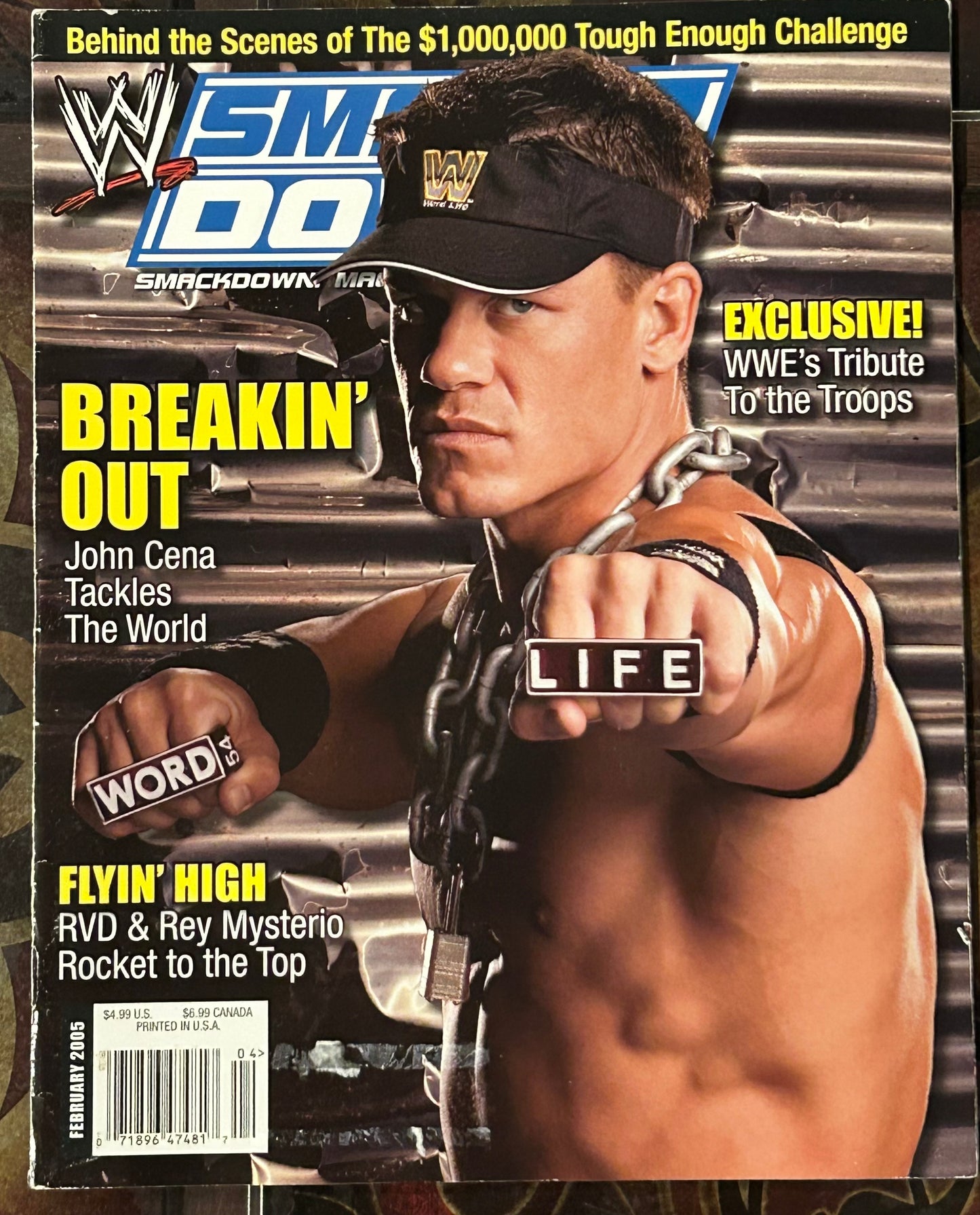 * WWE Smackdown Magazine February 2005 (JOHN CeNA)