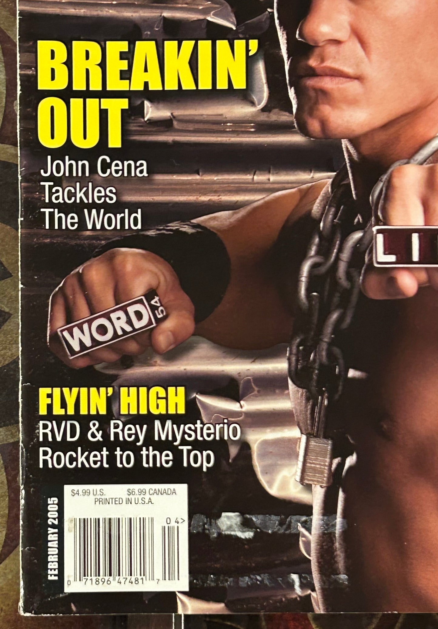 * WWE Smackdown Magazine February 2005 (JOHN CeNA)