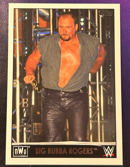 * Big Bubba Rogers (Big Bossman) 2015 WWE Topps “NWO Spotlight Subset” Insert Card