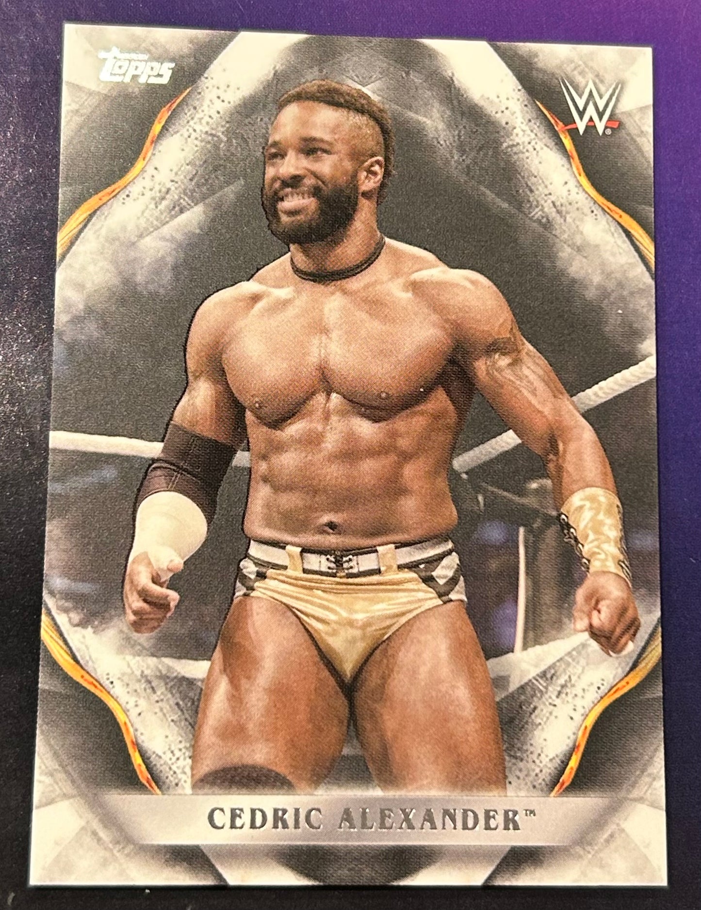 * Cedric Alexander 2019 WWE Topps Undisputed Card