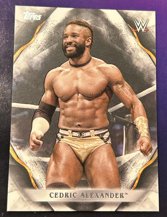 * Cedric Alexander 2019 WWE Topps Undisputed Card