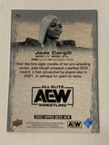 Jade Cargill 2022 AEW UD Upper Deck Card!!!